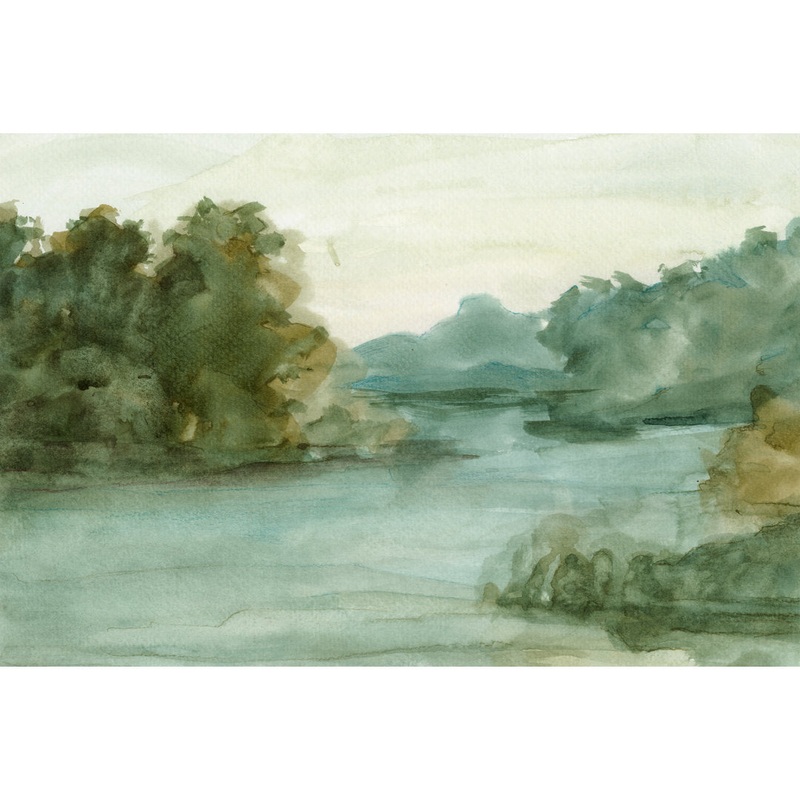 Watercolor Sketchbook I’ Painting on Canvas Three Posts Size: 20″ H x 30″ W   Format: Maple Framed Canvas, Mat Included: No