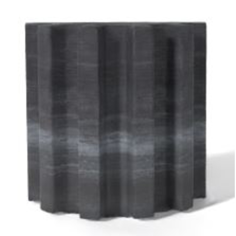 Black Marble Book Ends