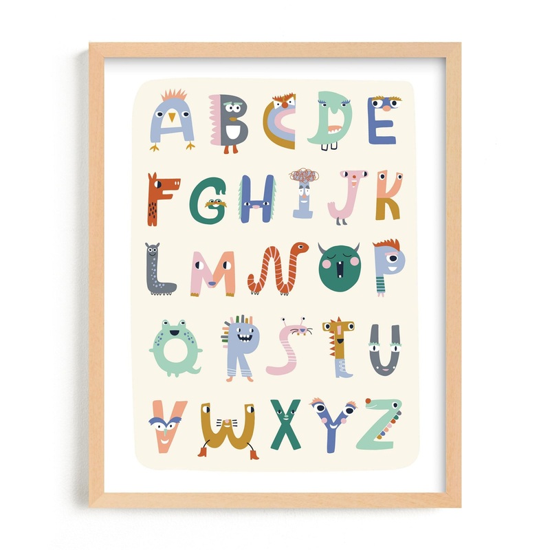 ABC Buddies Framed Wall Art-18″x24″