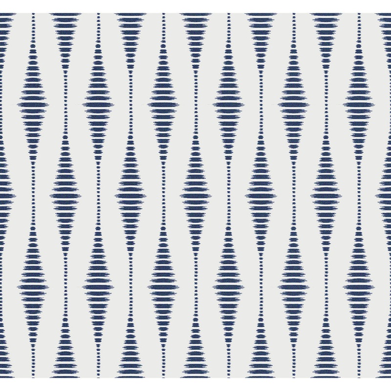 Aulea 33′ L x 20.9″ W Wallpaper Roll Wade Logan Color: Celestial Blue/Pearl