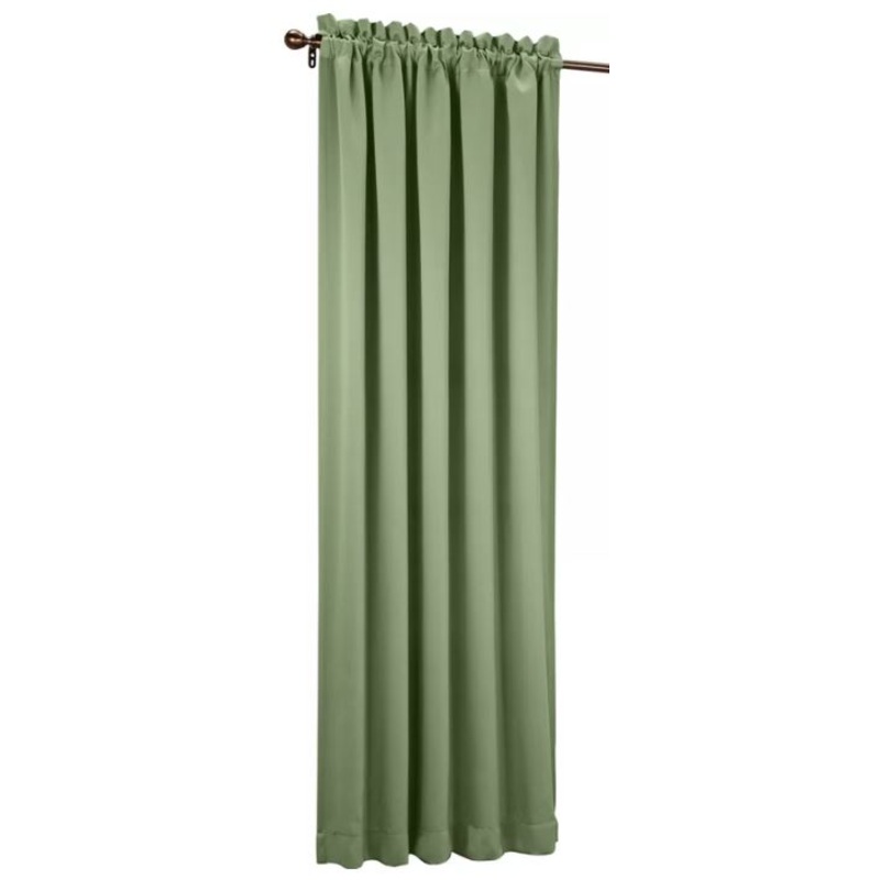 Wayfair Basics Solid Room Darkening Thermal Rod Pocket Single Curtain Panel-95″
