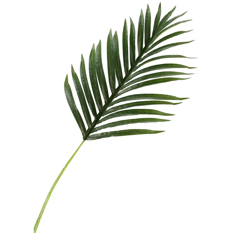 24” Faux Hawaiian Palm Leaf Stem (Set of 3)