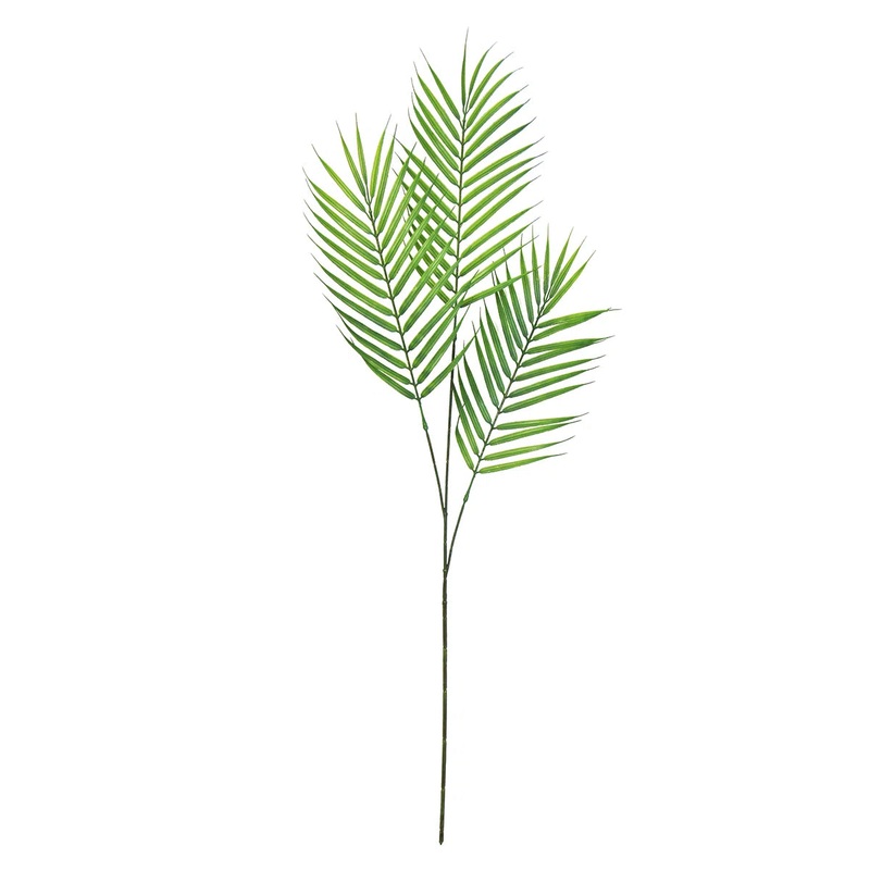 33″ Artificial Palm Leaf Stem (Set of 6)