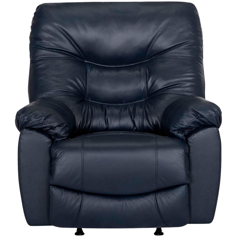 Yogi Leather Rocker Recliner