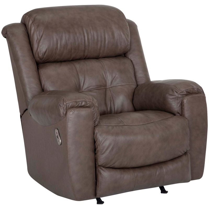 Talon Leather Power Rocker Recliner