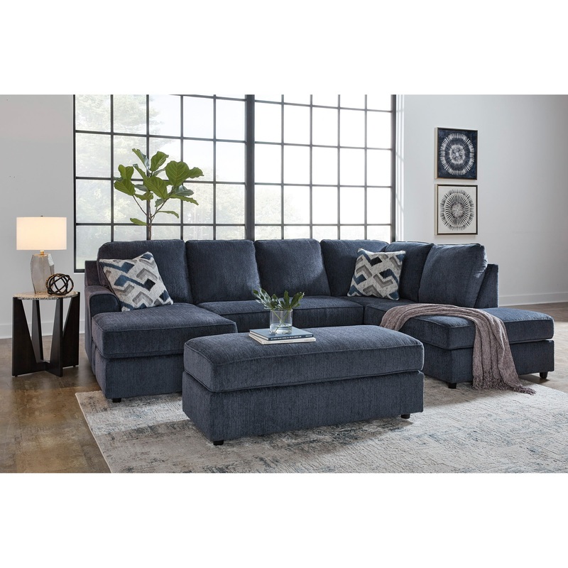 Albar Place Sectional and Ottoman