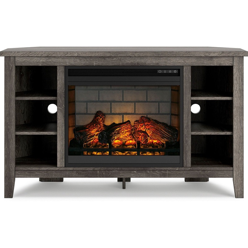 Arlenbry Infrared Electric Fireplace Corner Console