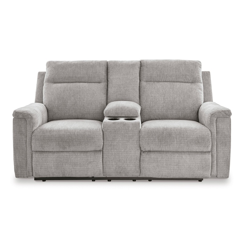 Barnsana Power Reclining Console Loveseat