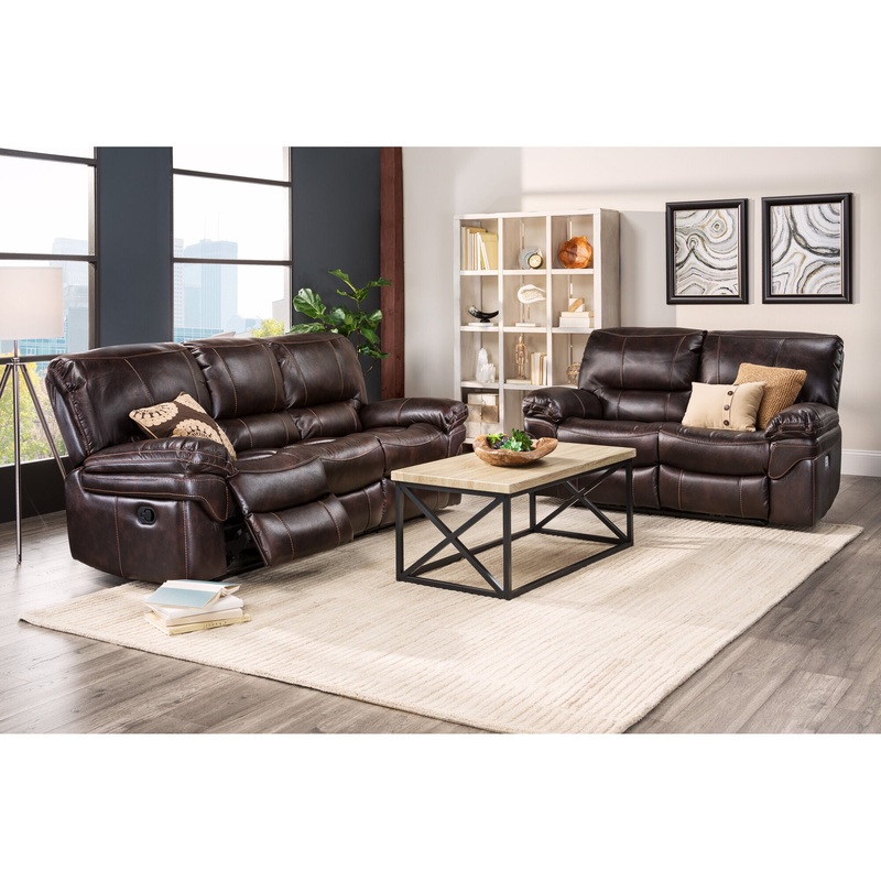 Valdez Reclining Sofa and Glider Console Loveseat