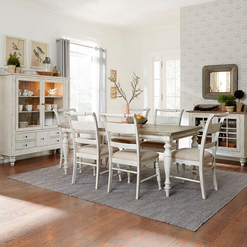 Whitney 7 Piece Rectangular Dining Set