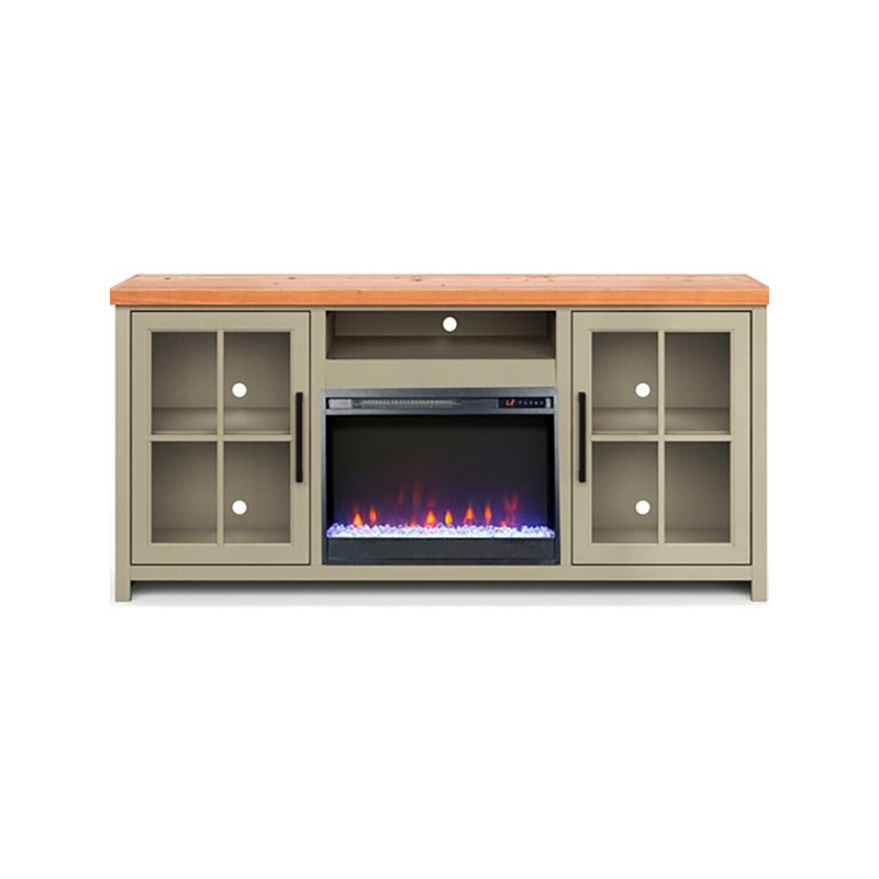 Vineyard 72 Inch Fireplace Console