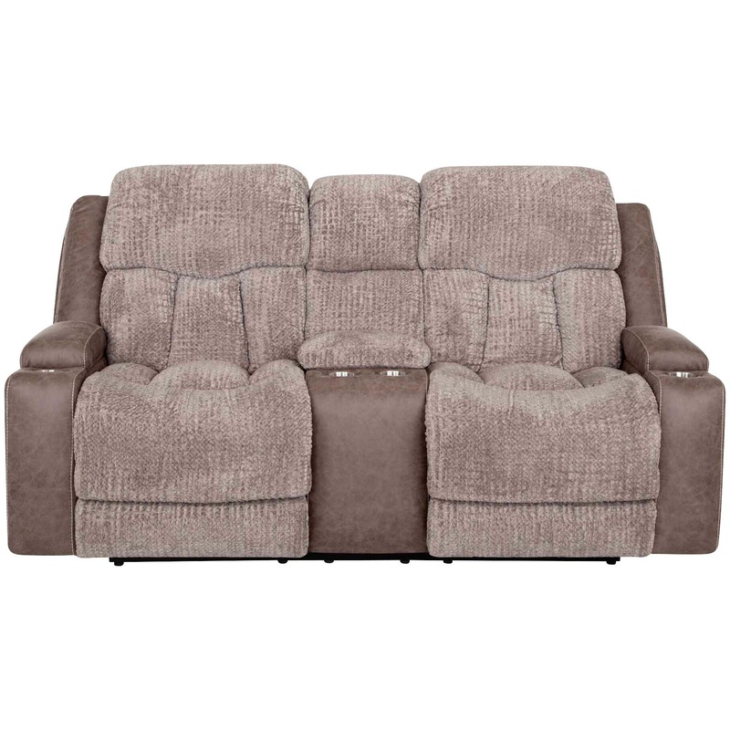 Aire Power+ Reclining Console Loveseat