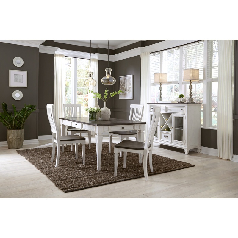 Allyson Park 5 Piece Rectangular Dining Set