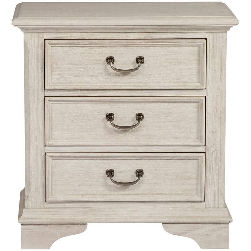 Bayside 3 Drawer Nightstand