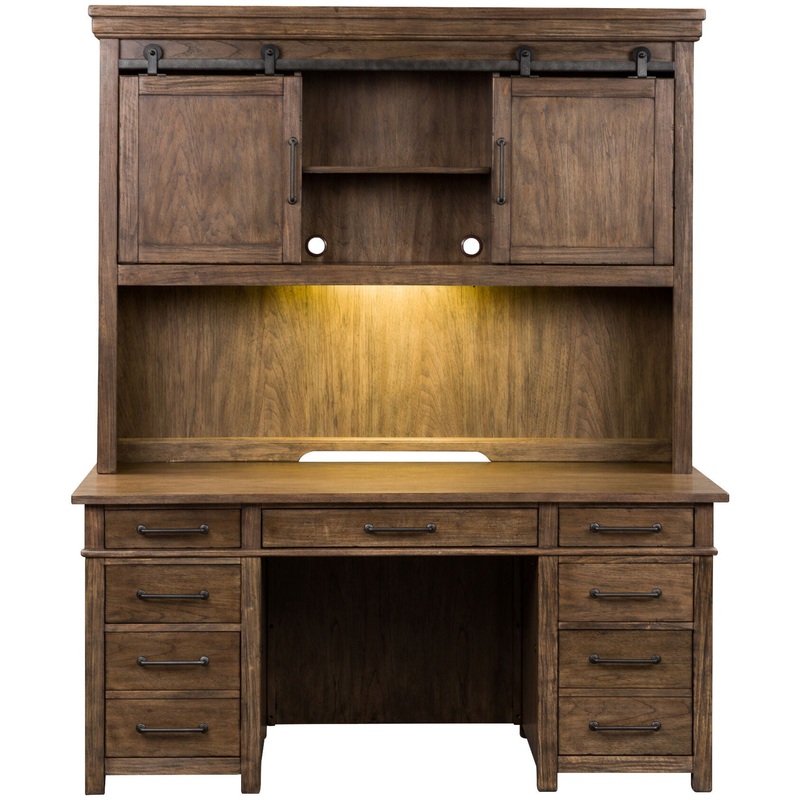 Sonoma Road Desk With Hutch