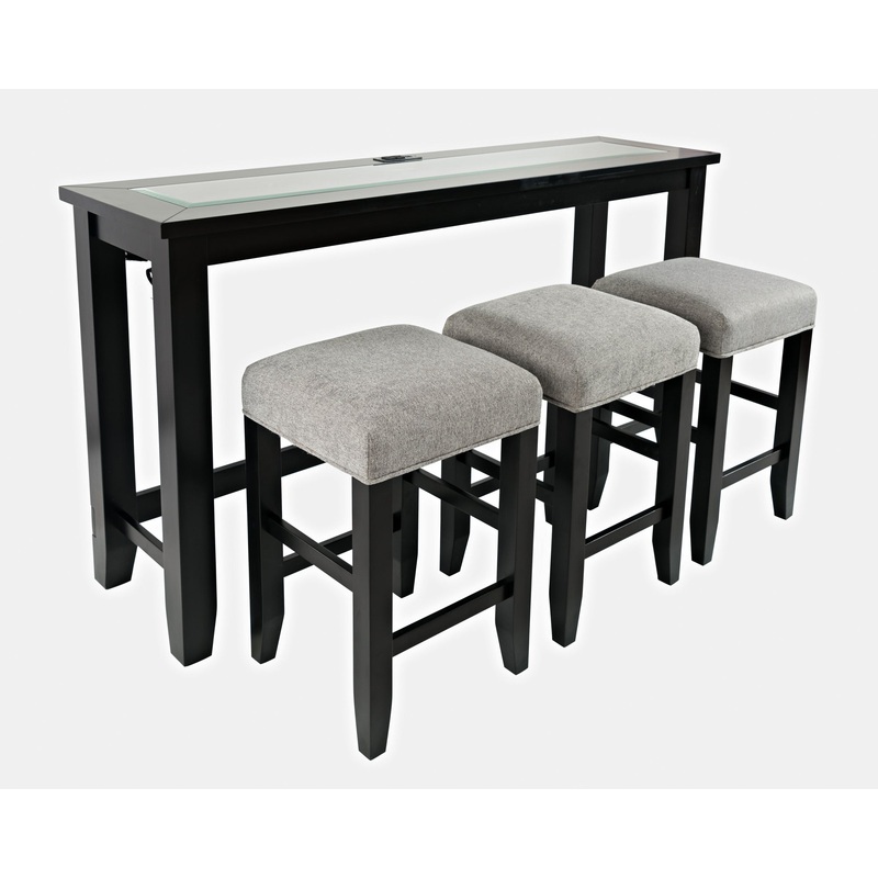 Urban Icon Sofa Table and 3 Stools