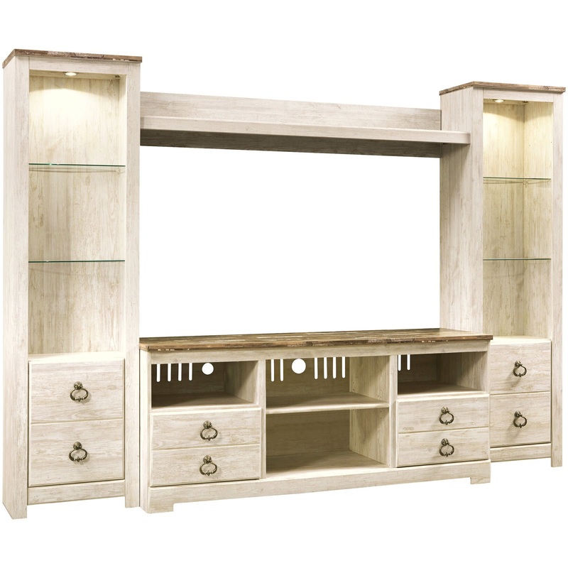 Willowton 4 Piece Entertainment Center