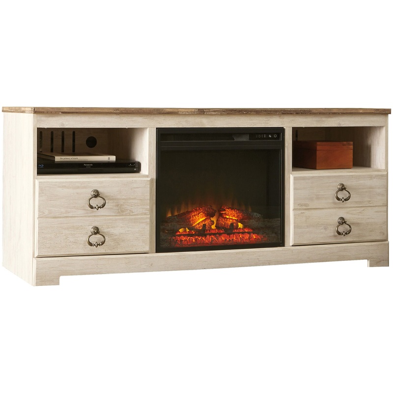 Willowton 64 Inch Fireplace TV Stand