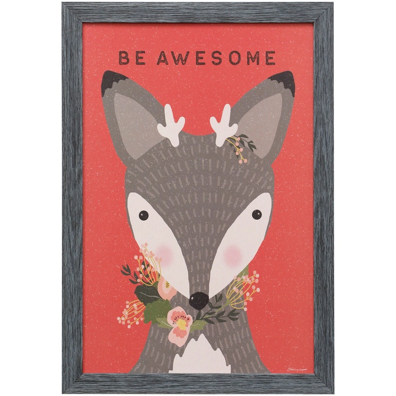 Awesome Deer Framed Art