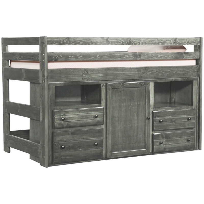 Bayview Loft Bed with Super Dresser