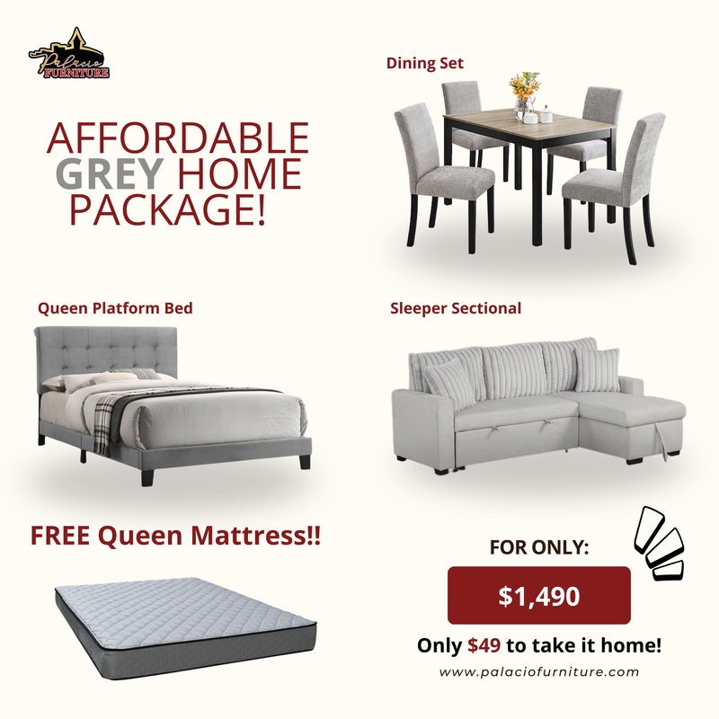 Affordable Grey Home Package
