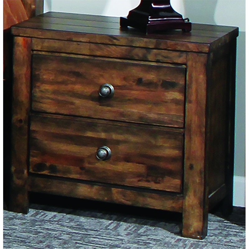 Blue Ridge Nightstand in Rustic Gray