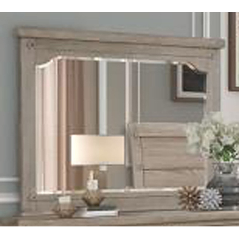 Fairfax Mirror in Driftwood