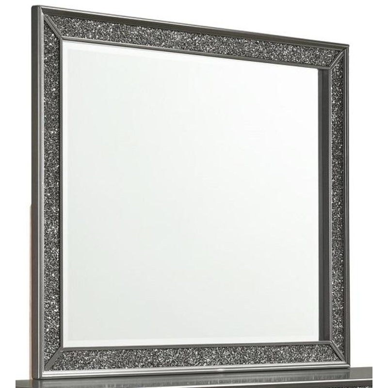 New Classic Furniture Park Imperial Mirror in Pewter