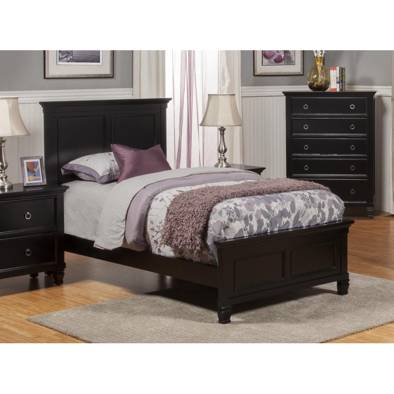 New Classic Furniture Tamarack Twin Bed in Black