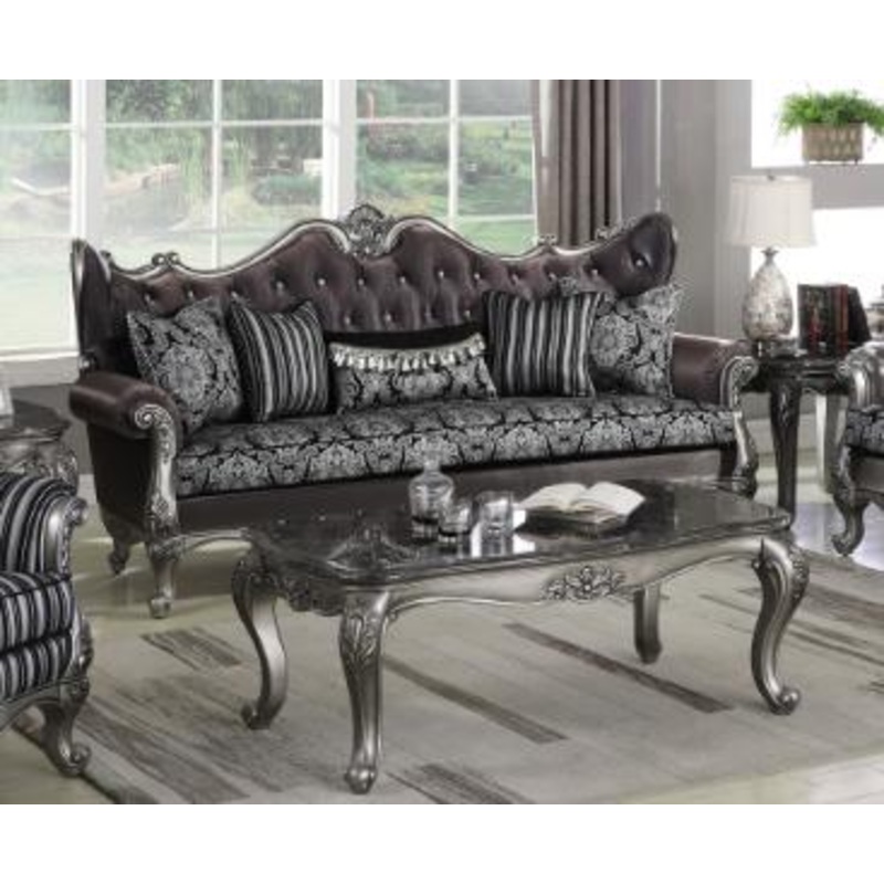 New Classic Marguerite Sofa in Cherry
