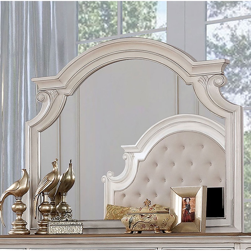 Pembroke Antique Whitewash Mirror