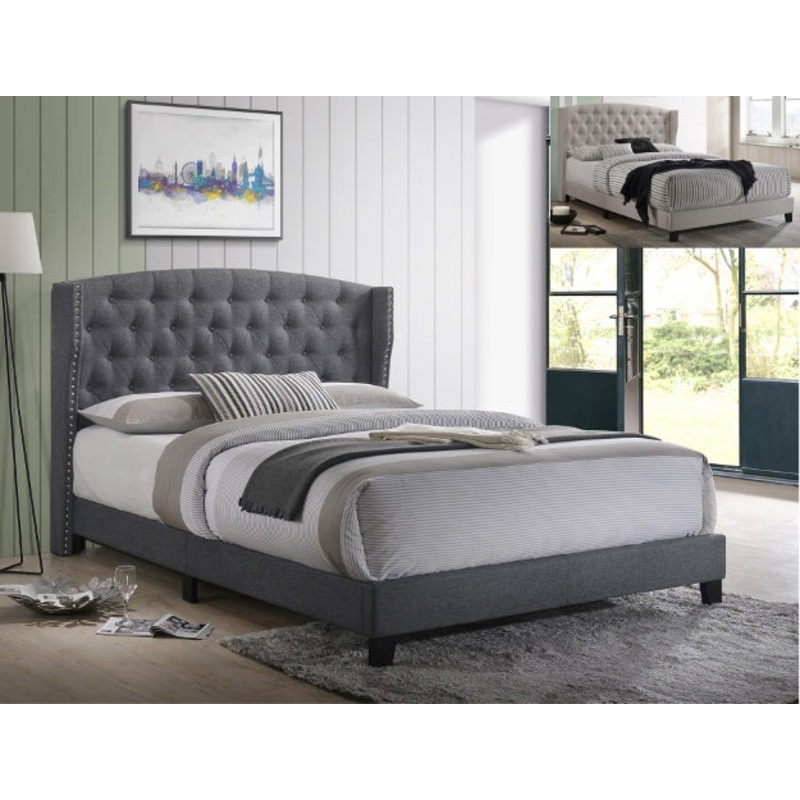 ROSEMARY CALKING PLATFORM KHAKI BED