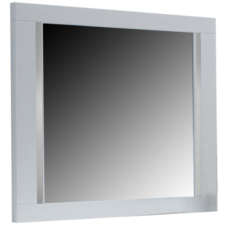 Sapphire Mirror in White