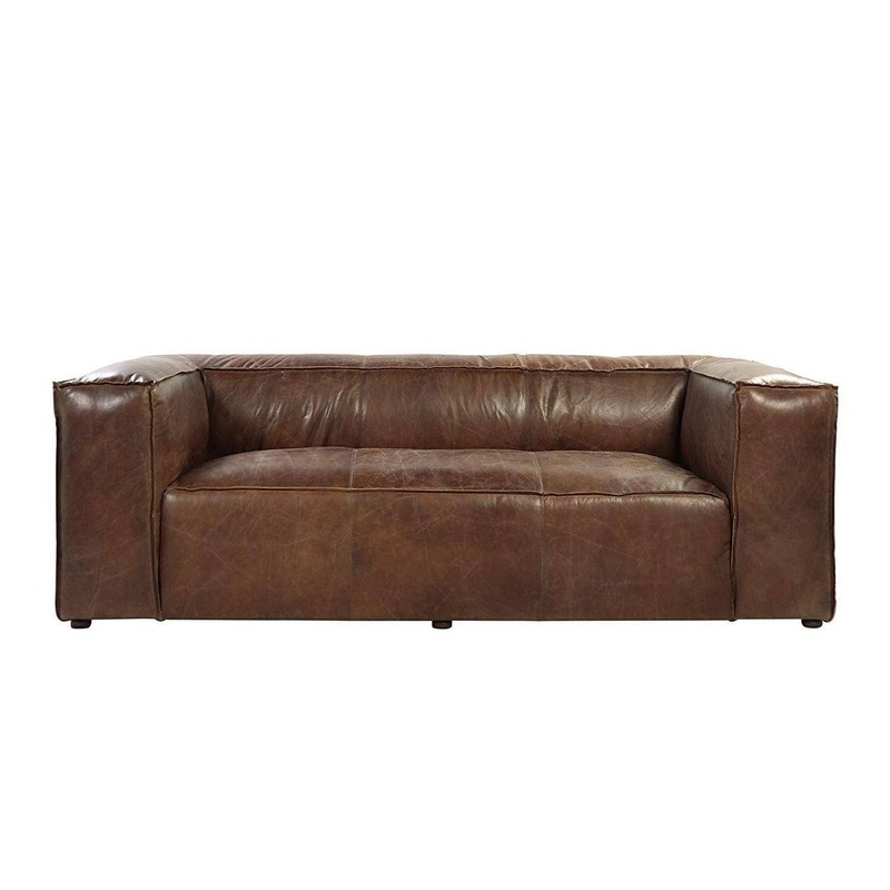Acme Furniture Brancaster Sofa in Retro Brown 53545