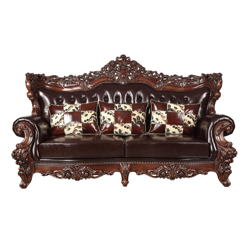 Acme Furniture Forsythia Sofa in Espresso 53070