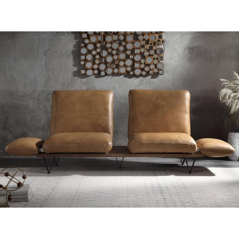 Acme Narech Sofa in Nutmeg 55065