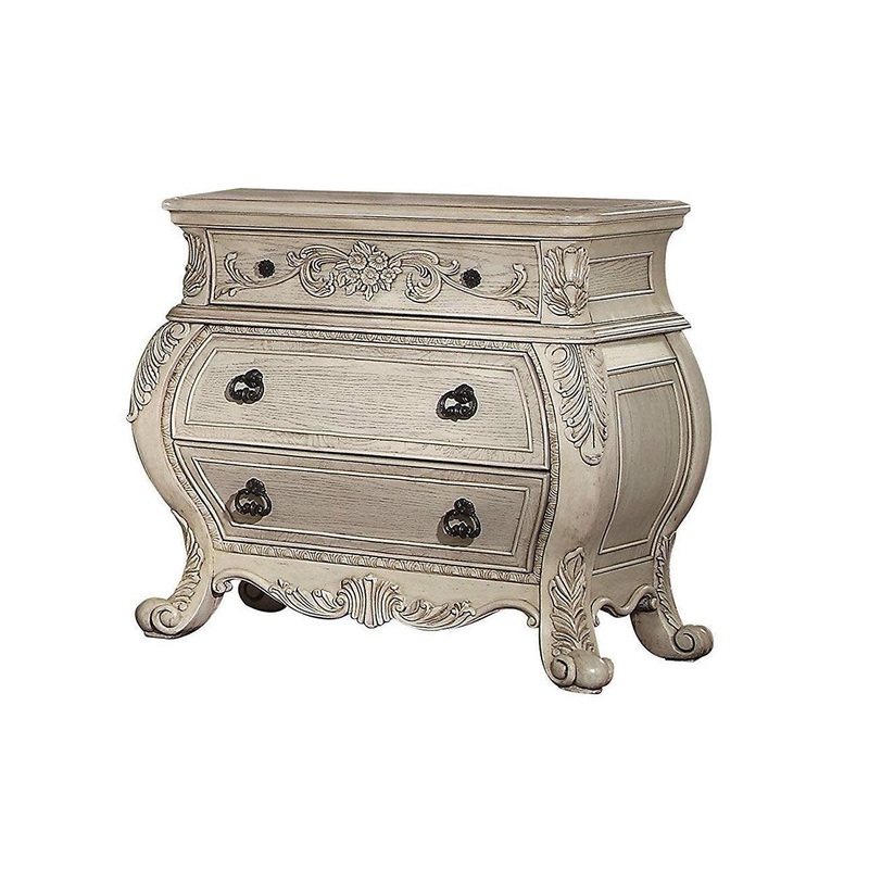 Acme Ragenardus Nightstand in Antique White 27013