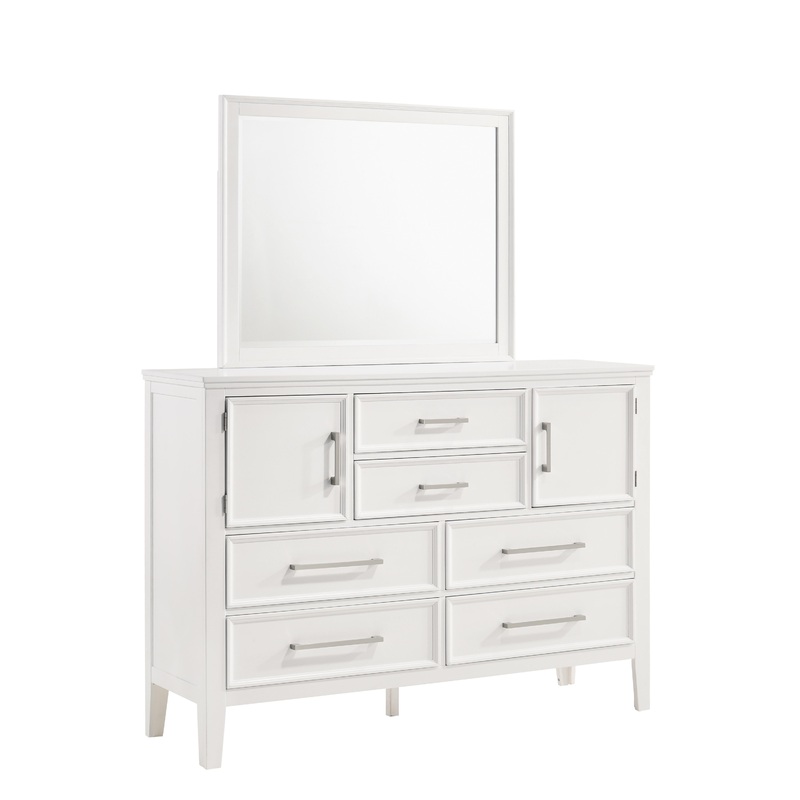 ANDOVER MIRROR-WHITE