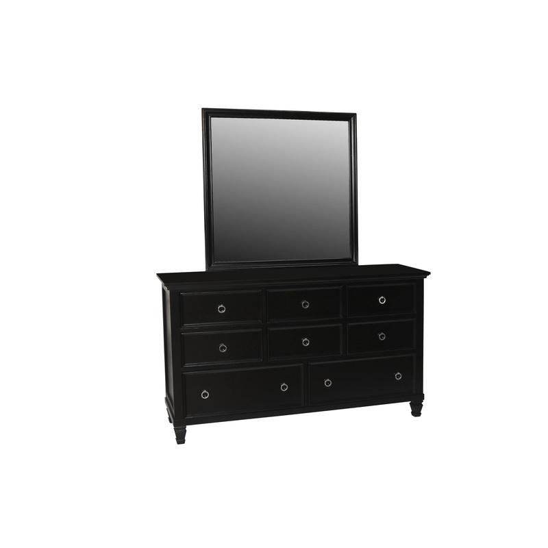 TAMARACK MIRROR- BLACK