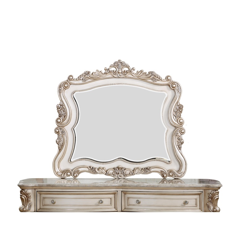Gorsedd Antique White Mirror