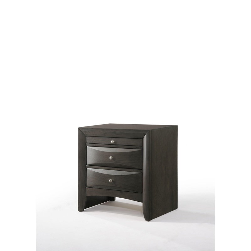 Ireland Gray Oak Nightstand