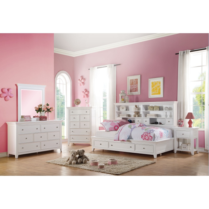 Lacey White Daybed (Full Size)