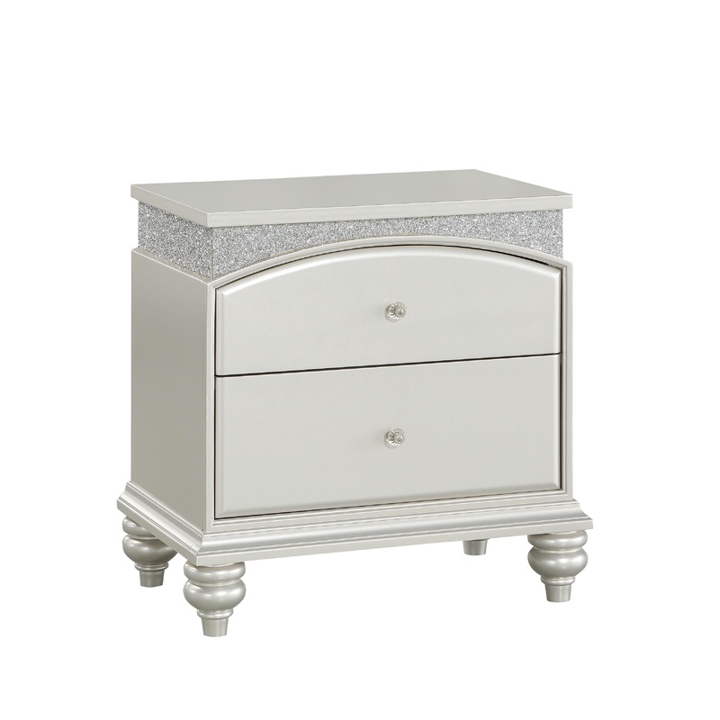 Maverick Platinum Nightstand
