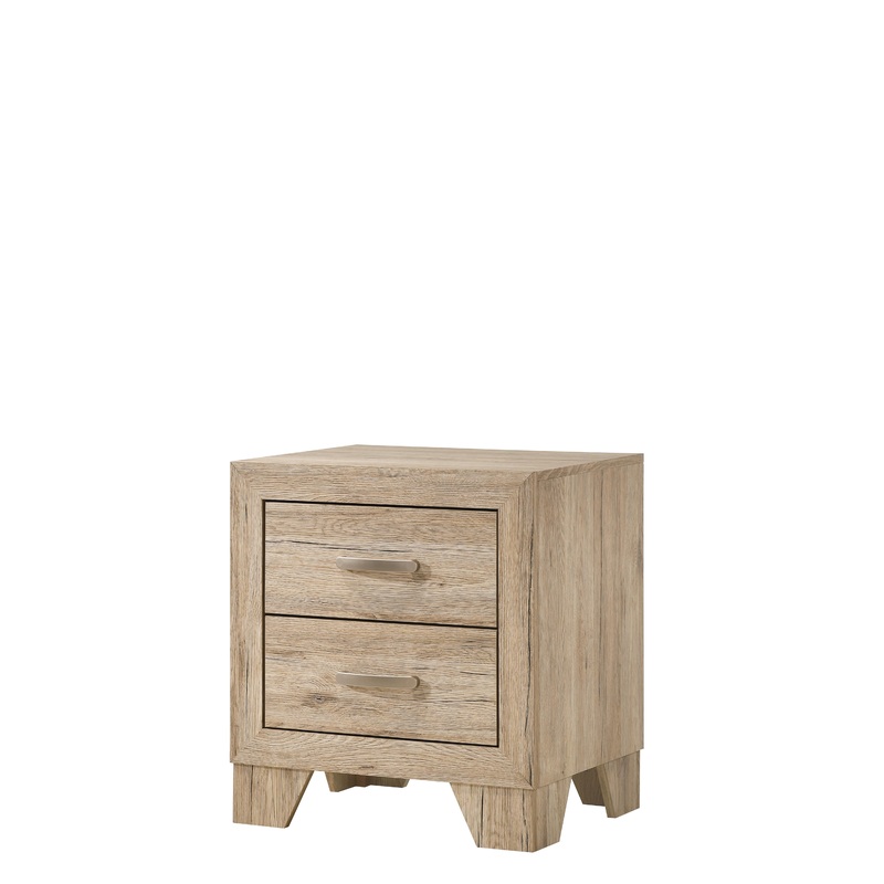 Miquell Natural Nightstand