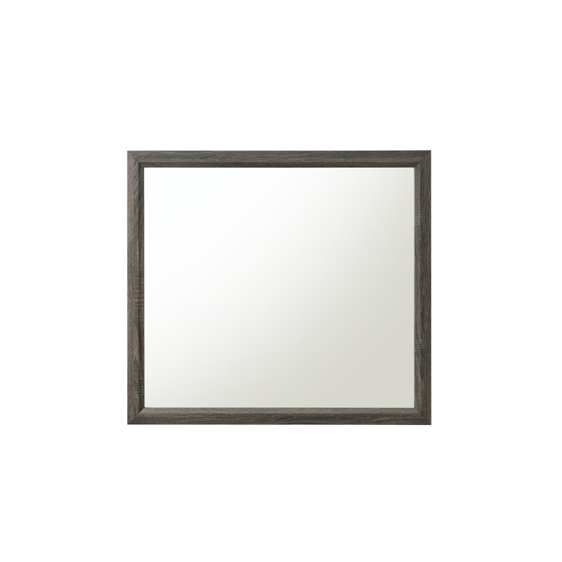 Valdemar Weathered Gray Mirror