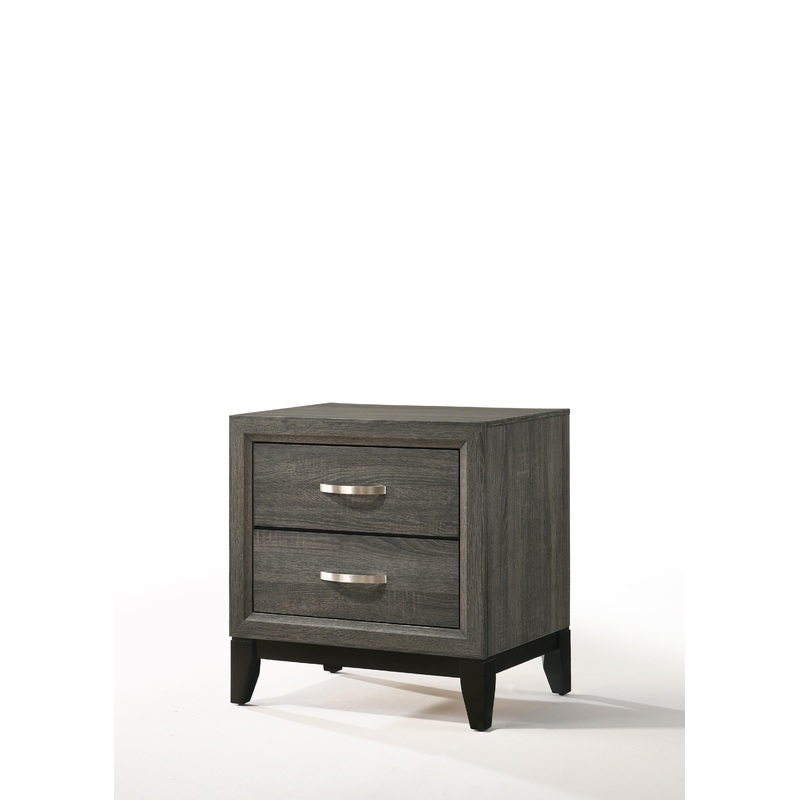 Valdemar Weathered Gray Nightstand