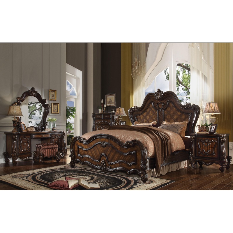 Versailles Cherry Oak California King Bed