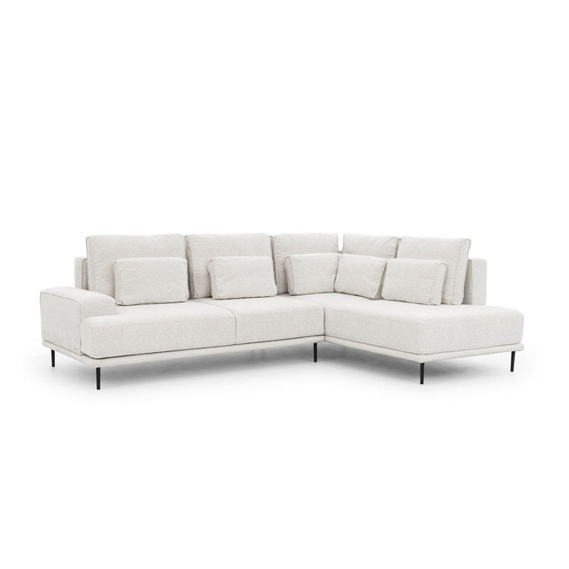 Dvns AUSTIN labais stris melnas kjas 277/70-93/200 cm balts