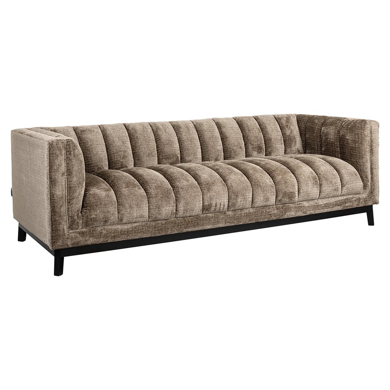 Dvns Beaudy Richmond Interiors 74/230/96 cm Niagara 104 Stone Chenille
