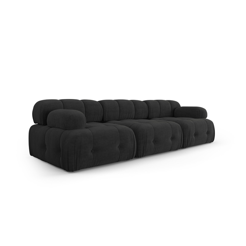 Dvns Cosmopolitan Design Ferento 288x96x71 cm melns